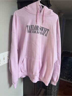 Gildan Pink Taylor Swift The Eras Tour Crewneck Hoodie